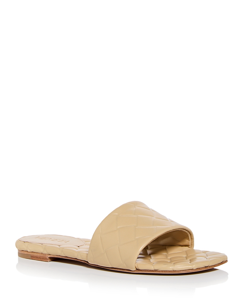 Bottega Veneta Amy Flat Sandal In Maple