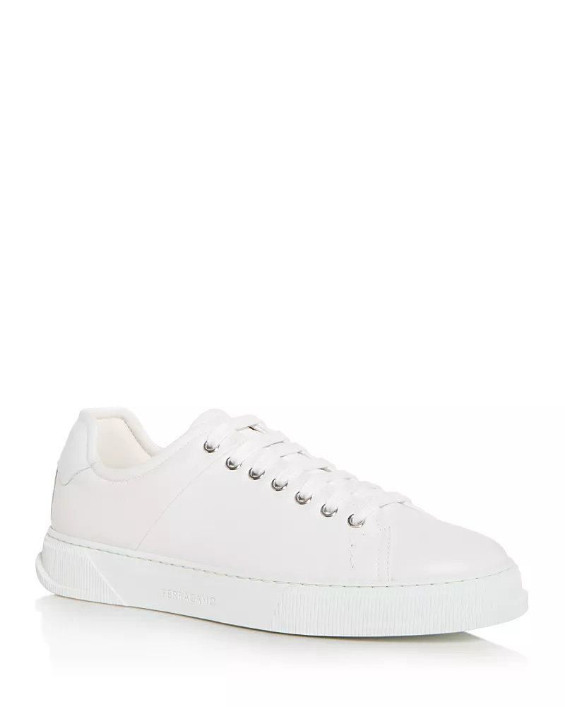 Ferragamo Men's Clayton Leather Sneakers