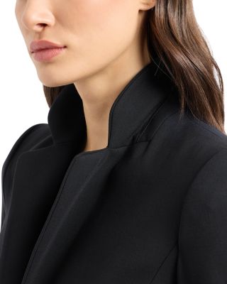 Barathea Single Button Blazer