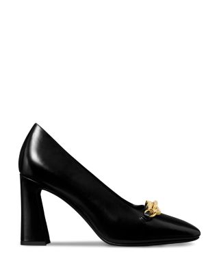 Tory Burch Women's Jessa Square Toe Double Dragon Head High