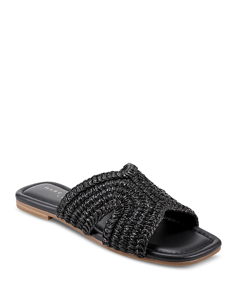 Marc Fisher Ltd Narda Slide Sandal In Black