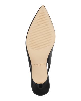 Women's Posey Pointed Toe Slip On Slingback Pumps