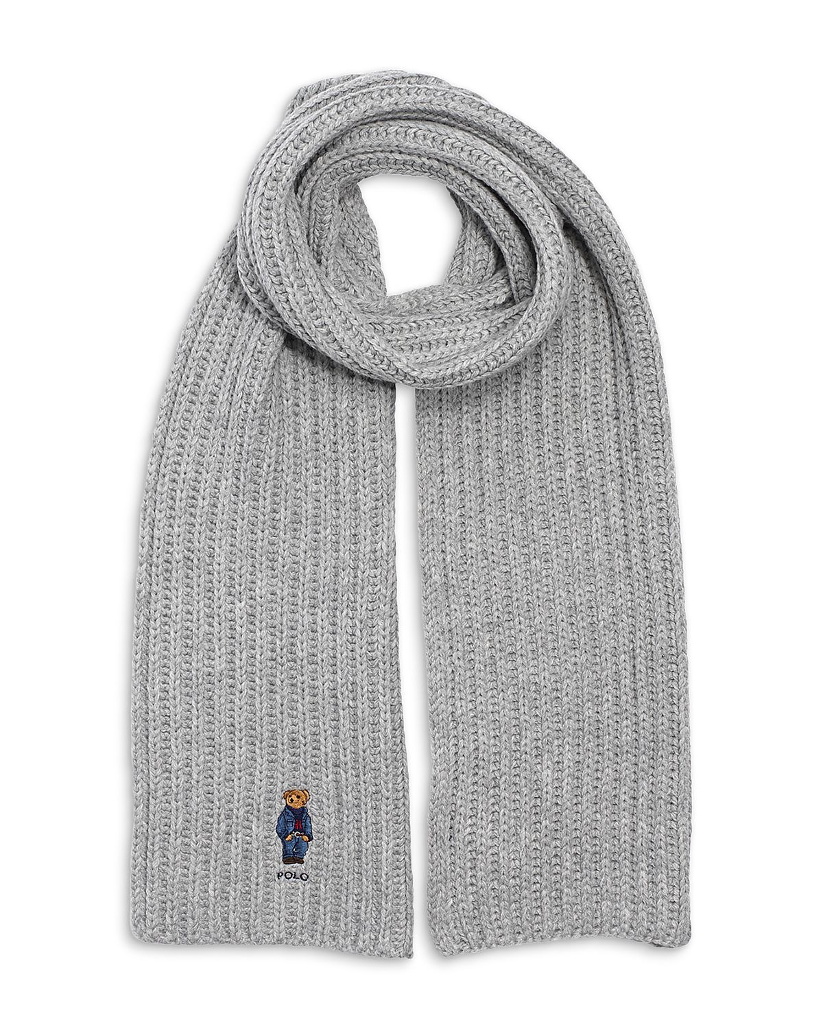 Ralph Lauren Denim Bear Scarf