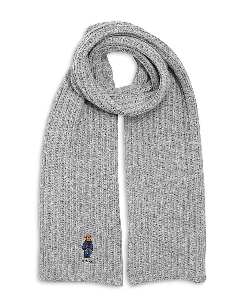 Ralph Lauren Denim Bear Scarf