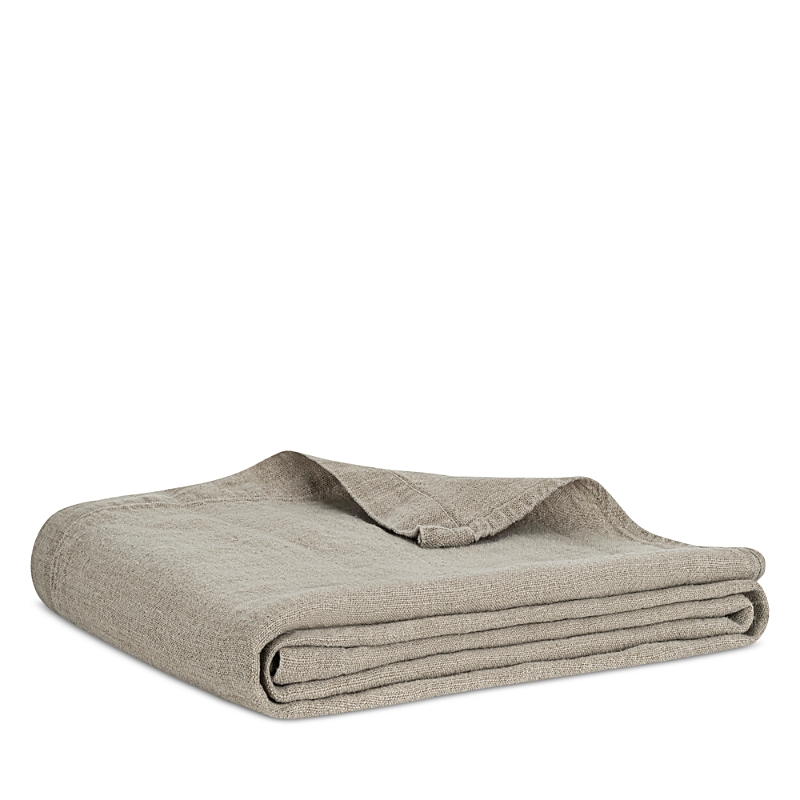 Lands Downunder Winslow Linen Blanket In Latte