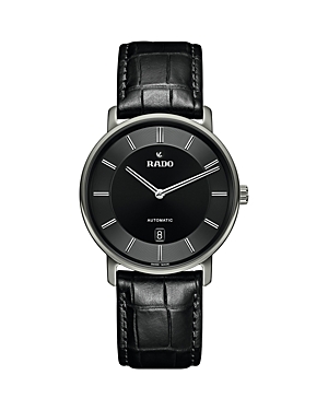 Shop Rado Diamaster Thinline Watch, 41mm In Black