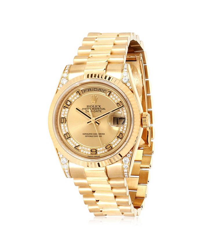 Pre owned hot sale rolex online