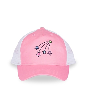 Ame & Lulu Girls' Shooting Stars Trucker Hat - Little Kid, Big Kid In Pink