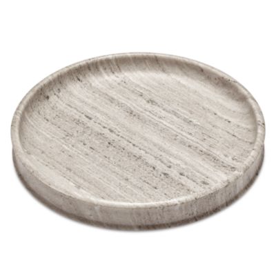 x Kelly Wearstler Dune Beige Marble Medium Tray