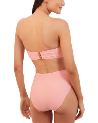 Solid Cora Bandeau Bikini Top