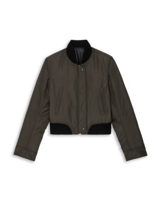 ZADIG&VOLTAIRE　リバーシブルブルゾン　レーヨン　花柄　イタリア製 ZADIG&VOLTAIRE リバーシブルブルゾン レーヨン 花柄 イタリア製