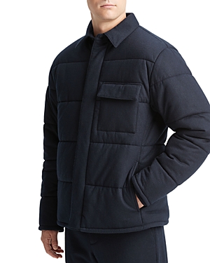 Vince Cozy Wool Quilted Jacket