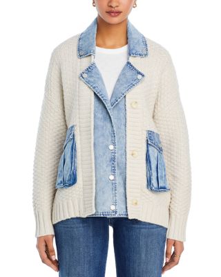 Last Call Mixed Media Cardigan