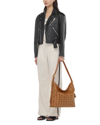 Aren Large Visetos Hobo Bag