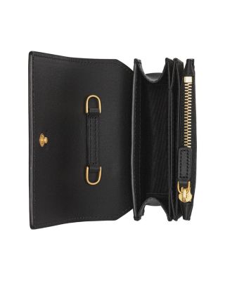MCM Himmel Mini Leather Card Case with Strap | Bloomingdale's