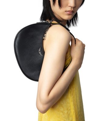 Moonrock Small Grained Leather Handbag 