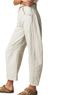 We The Free Good Luck Mid Rise Barrel Jeans