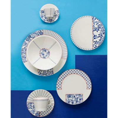 12 Piece Folksy Dinner Set