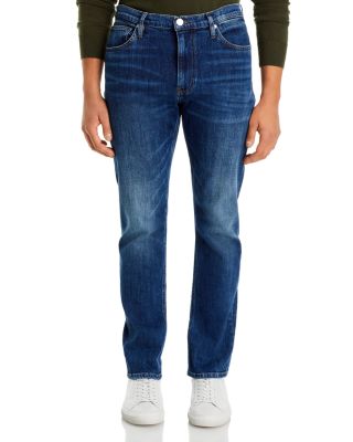 L'Homme Modern Straight Fit Jeans in Freetown Blue