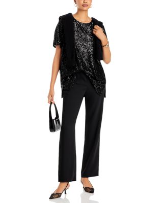 Sequin Caftan Top