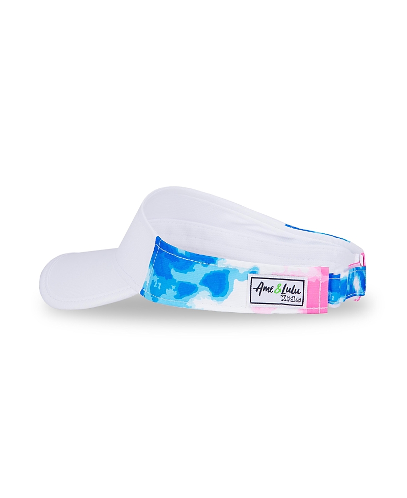 Ame & Lulu Girls' Tie Dye Big Love Visor - Little Kid, Big Kid