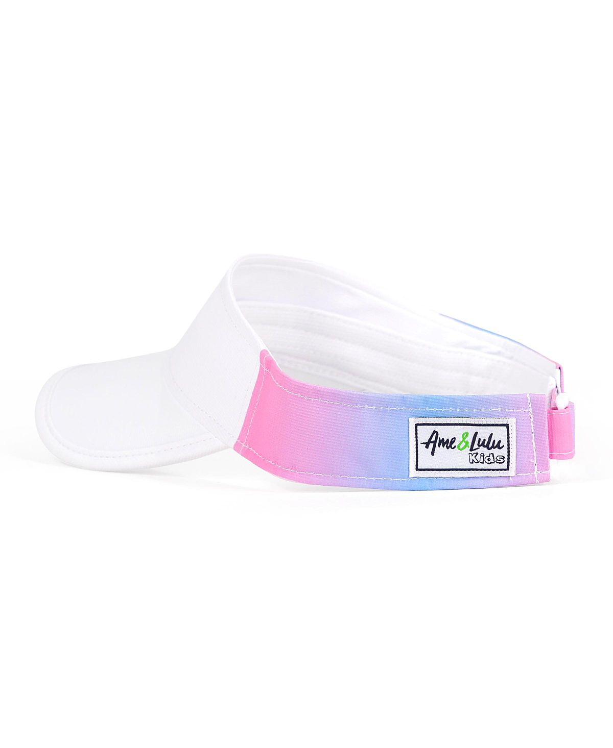 Ame & Lulu Girls' Tie Dye Big Love Visor - Little Kid, Big Kid