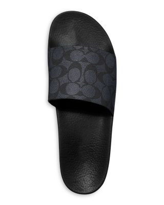 Men's Signature Canvas Pool Slides