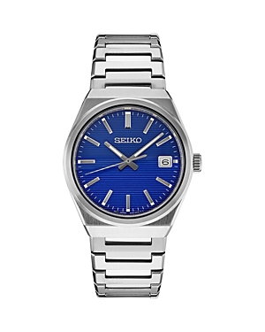 Seiko Watch Essentials Watch, 39mm In Blue/silver