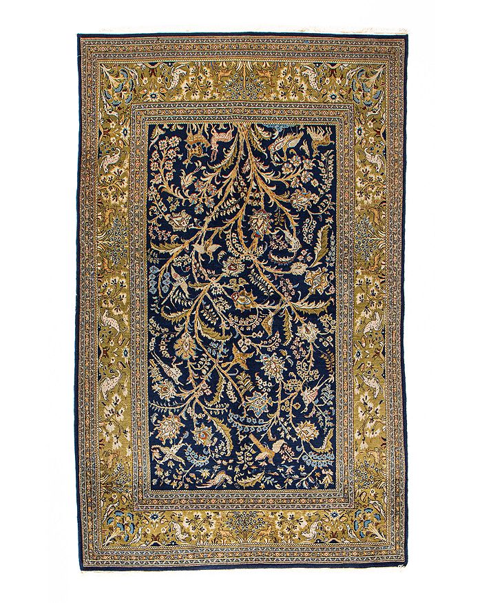 Bashian One of a Kind Persian Kum Area Rug, 5'5" x 9'2" Bloomingdale's