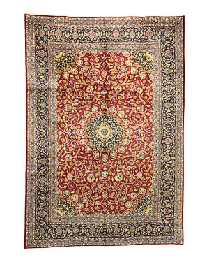 Bashian One Of A Kind Persian Kashmar Area Rug, 9'10 X 13' In Red