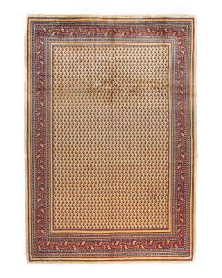 Bashian - One of a Kind Persian Mir Sarouk Area Rug, 7'5" x 10'9"