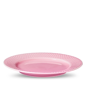 Rosendahl Lyngby Porcelain Rhombe Color Lunch Plate, Rose