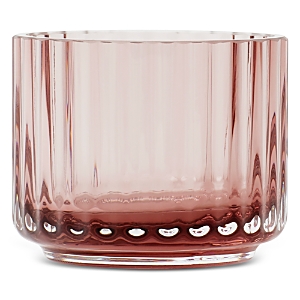 Rosendahl Lyngby Porcelain Glass Tealight Holder In Red