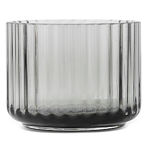 Rosendahl Lyngby Porcelain Glass Tealight Holder In Gray
