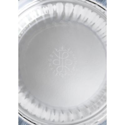 Lyngby Vase, Clear Mouth Blown Glass