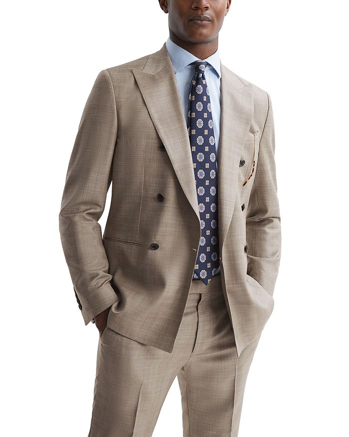 REISS Abbey Double Breasted Slim Fit Suit Jacket | Bloomingdale's