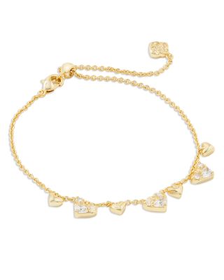 Kendra Scott Haven Heart Bracelet in 14K Gold Plated | Smart Closet