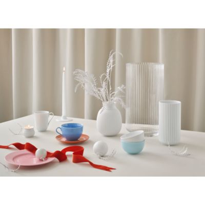 Lyngby Porcelain Vase, White Porcelain