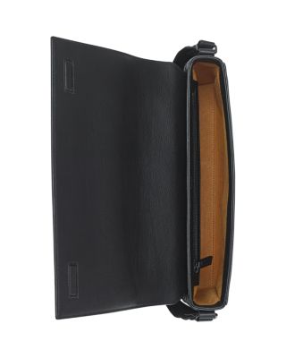 Klassik Small Maxi Monogram Embossed Leather Messenger Bag