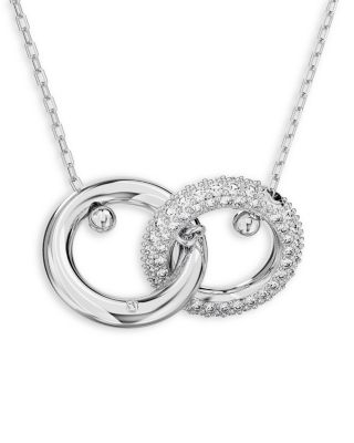 Dextera Interlocking Pendant Necklace, 15-17.75"