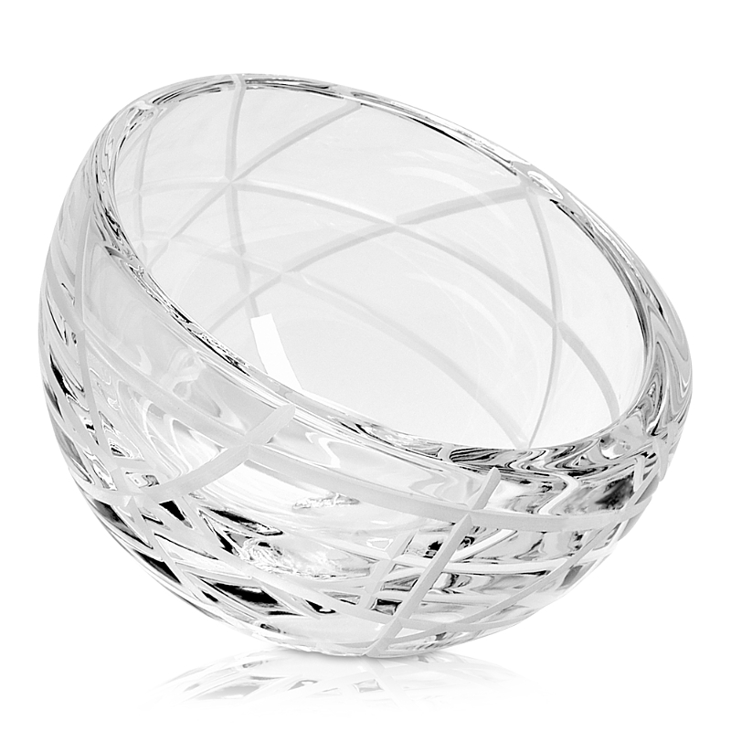Vista Alegre Medusa Free Lines Votive Candle Holder In Clear