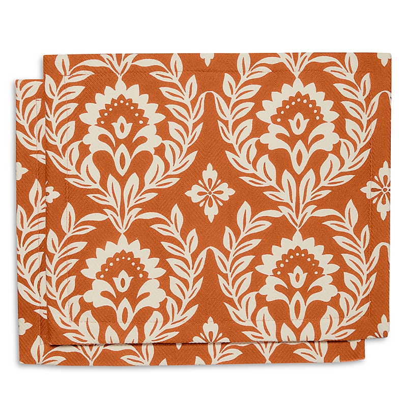 La Doublej Herringbone Table Mats, Set Of 2 In Siena Garland