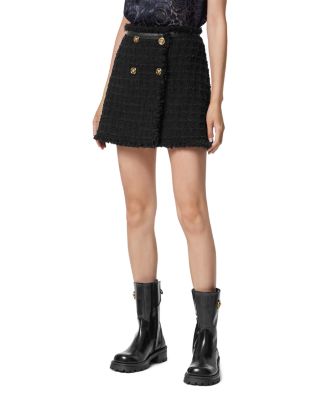Versace Heritage Textured Tweed Skirt