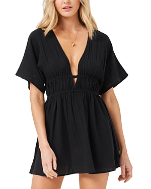 L*Space Ocean Eyes Tunic Swim Cover-Up