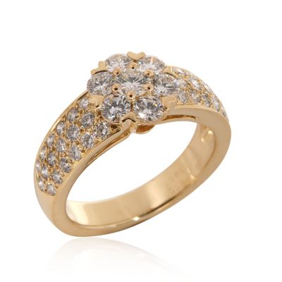  Fleurette 18K Yellow Gold Ring
