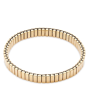 Aqua Watchband Stretch Bracelet In 16k Yellow Gold Plated - 100% Exclusive
