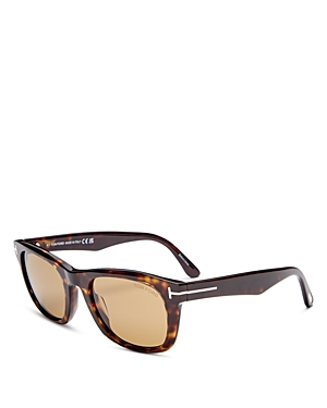 Tom Ford Kendel Square Sunglasses, 54mm In Brown