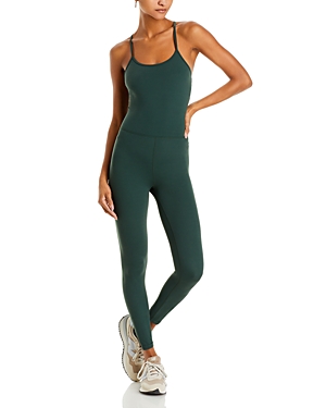 Shop Splits59 Airweight Racerback Jumpsuit In Military