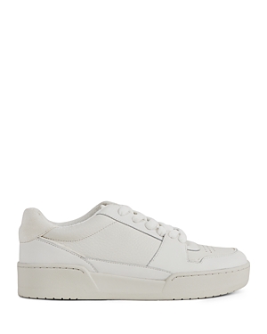 Shop Reiss Women's Frankie Lace Up Sneakers In White