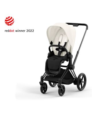 e-PRIAM 2 Smart Stroller in Matte Black